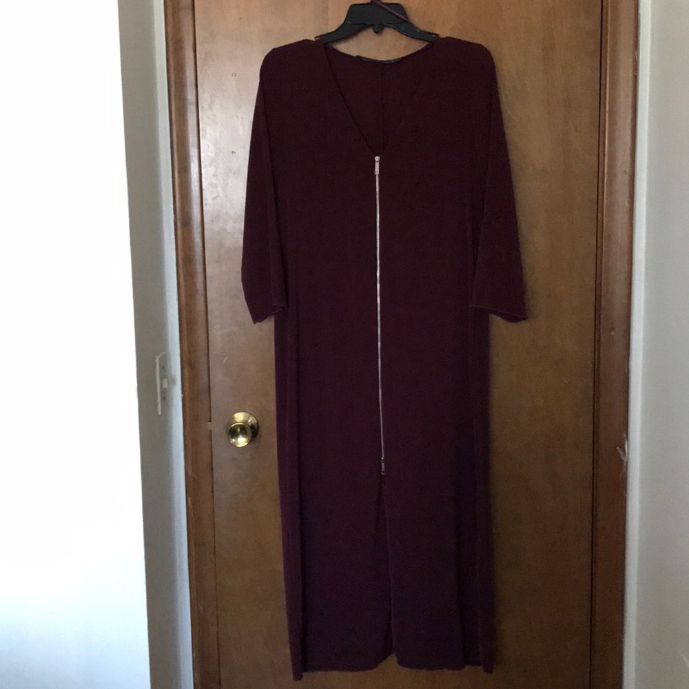 Zara Maroon duster